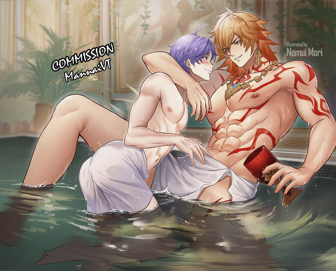 Commission i did for Usagi Kira and advancedgg